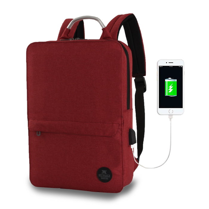 Zoozie Bags Bolsa para Portátil Resistente al Agua Rojo Claret Zoozie Bags Bolsa para Portátil Resistente al Agua Rojo Claret